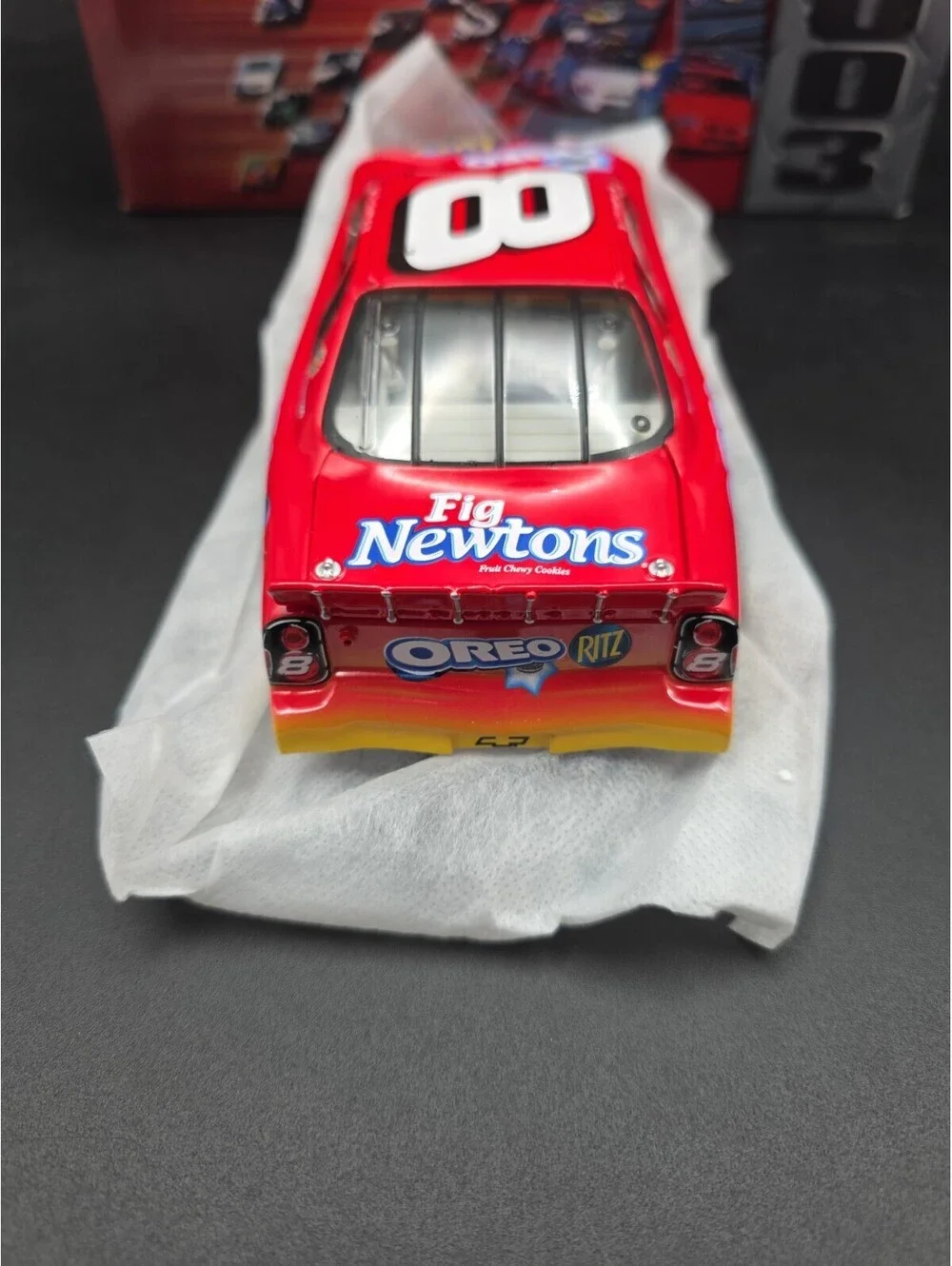 #8 DALE EARNHARDT JR. 1/24 OREO RITZ CUP CAR 2003 ACTION Diecast Car